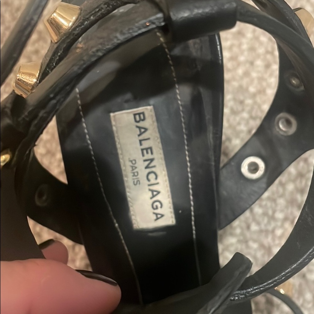 Balenciaga wedge size 40 studded - Picture 2 of 7